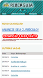 Mobile Screenshot of empregos.riberguia.com